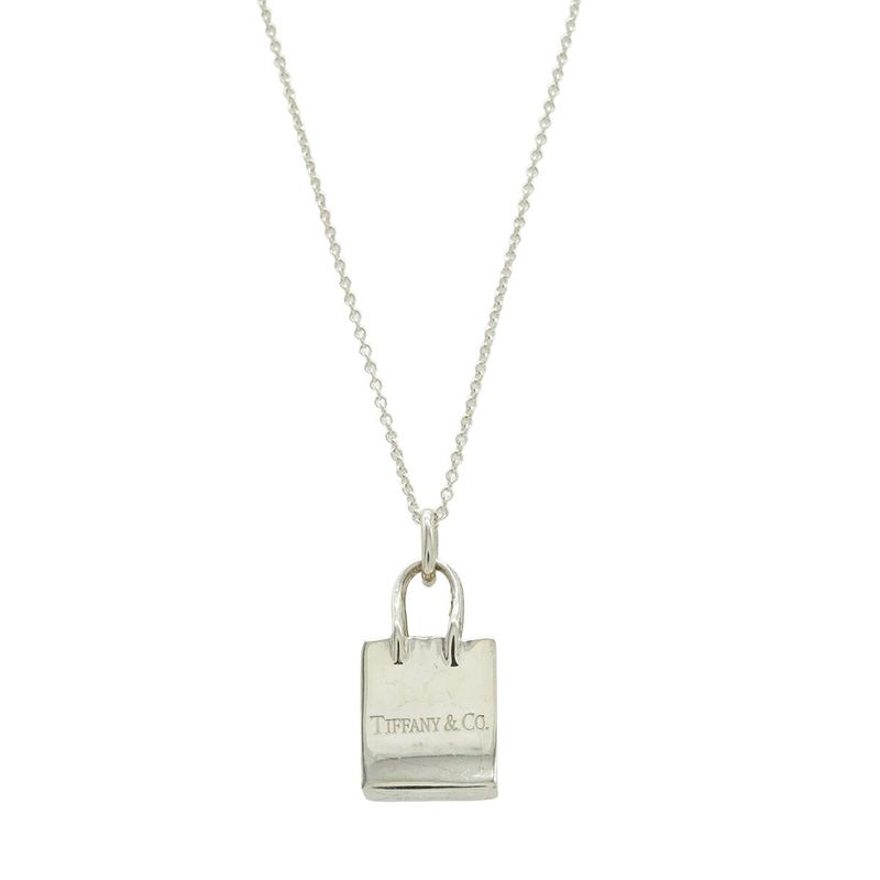 Tiffany & Co Silver Shopper Necklace Pendant